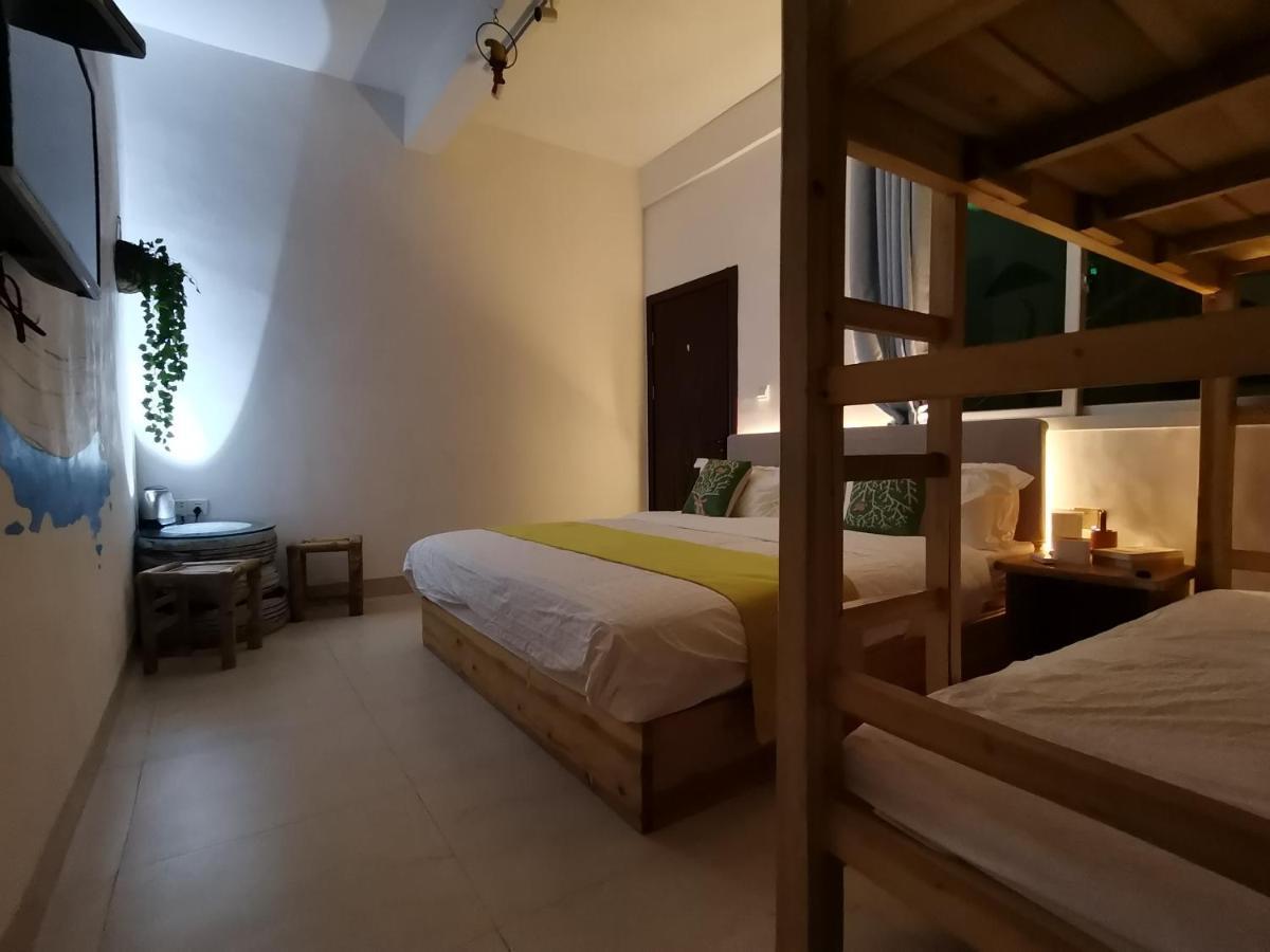 Tulou Panda Homestay Yongding Bagian luar foto
