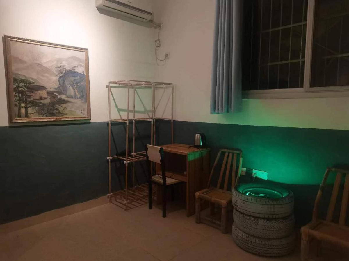 Tulou Panda Homestay Yongding Bagian luar foto